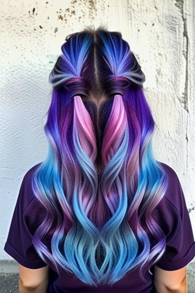 48 Eye-Catching Purple Highlights Ideas