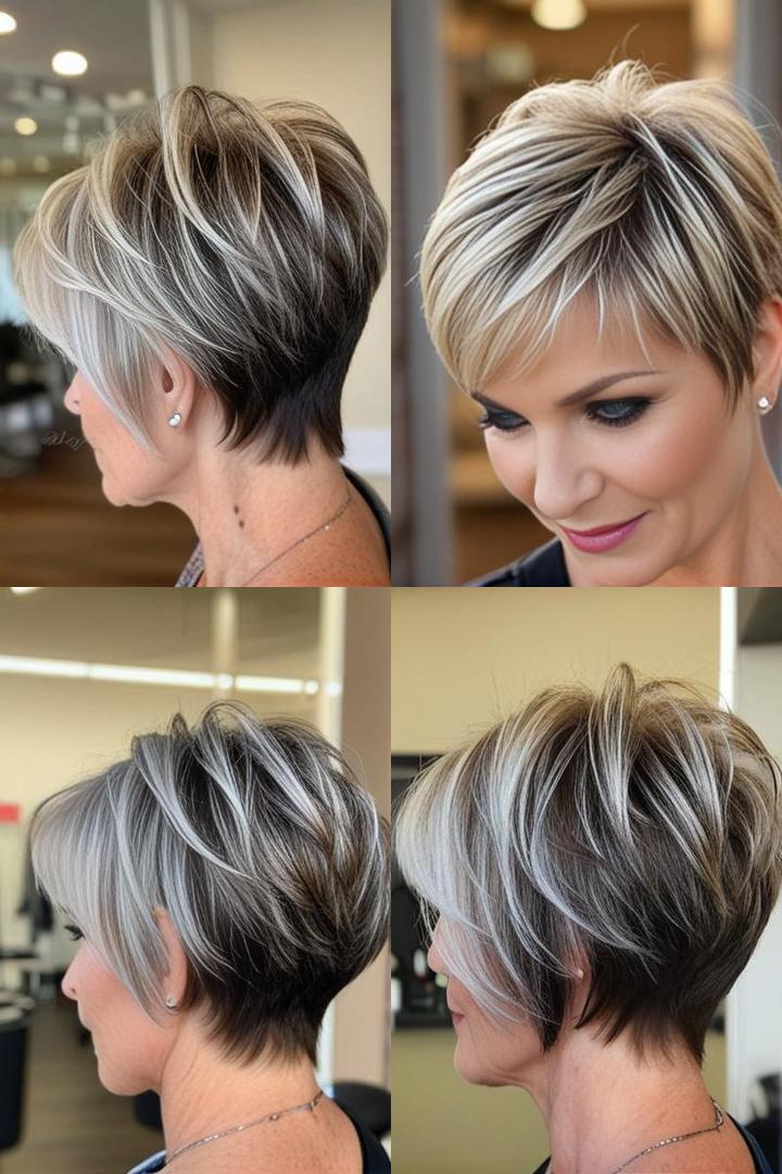 The Chic Wedge Pixie Cut