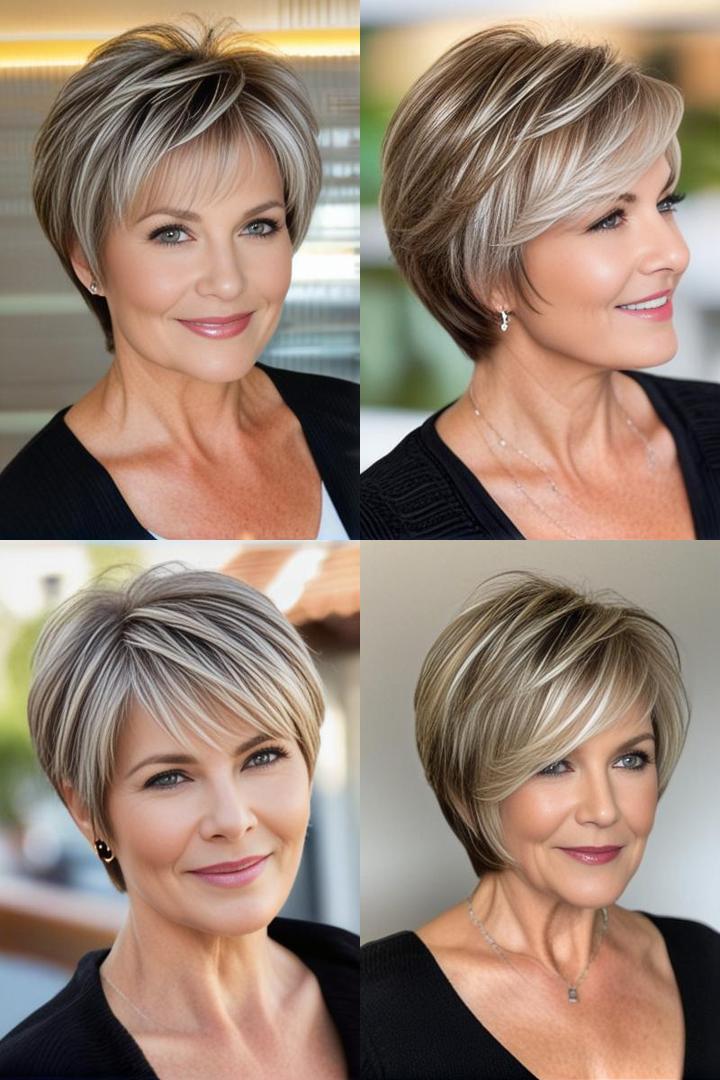 Volumizing Wedge Cut for Fine Hair