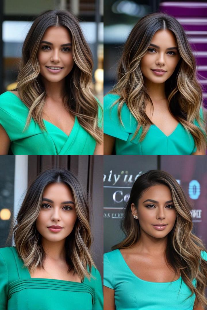 Dark Brown Balayage Hair Ideas Face Framing Medium Hairstyle