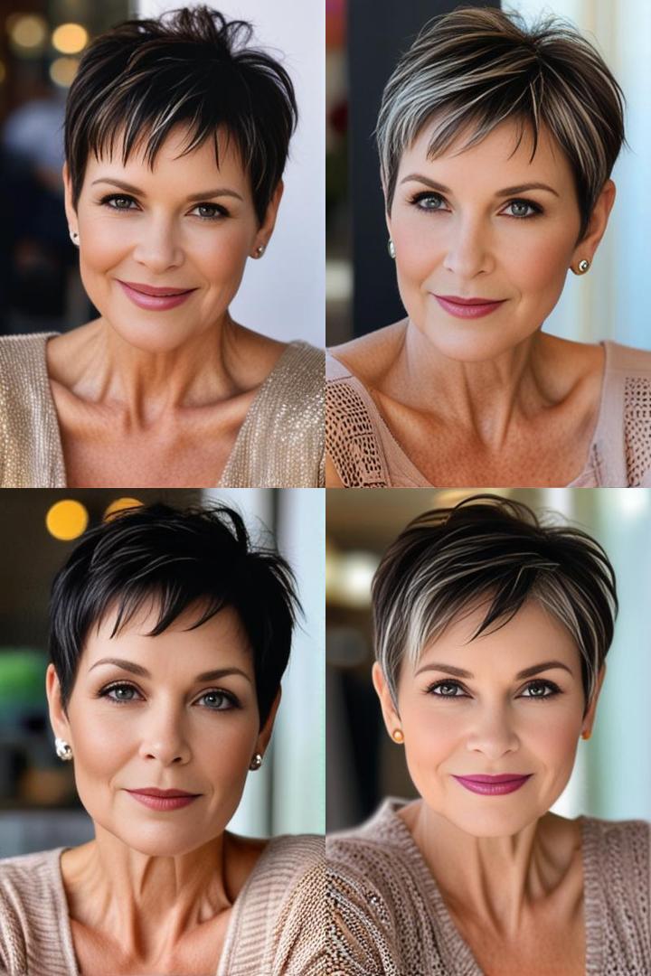 Chic Pixie Cut For Women Over 50