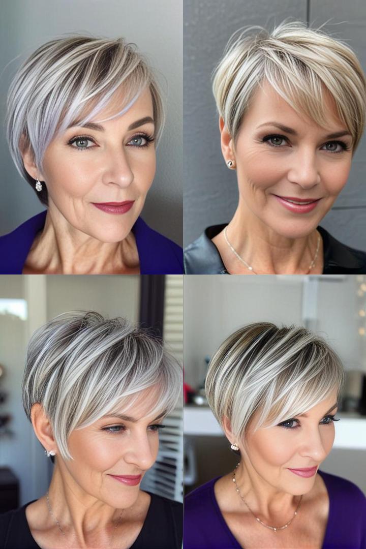 Elegant Pixie Bob With Bangs