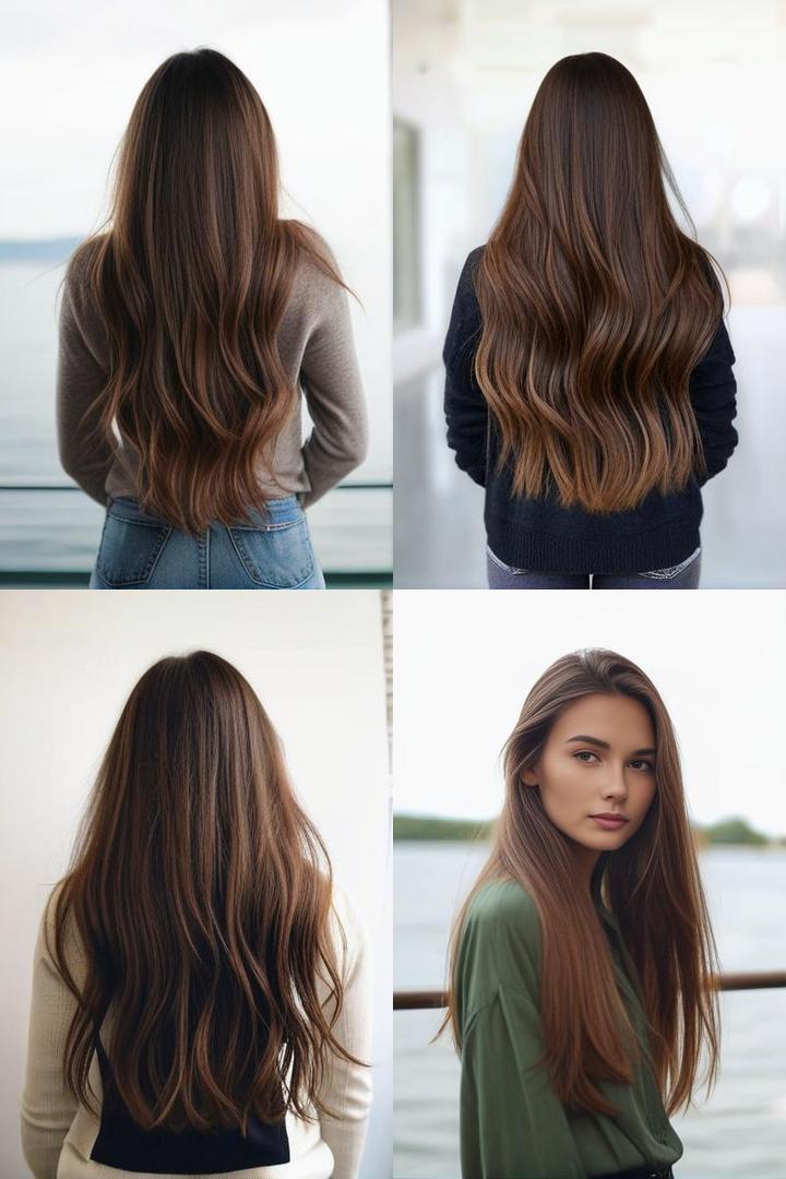 Effortless Long Brown Hair