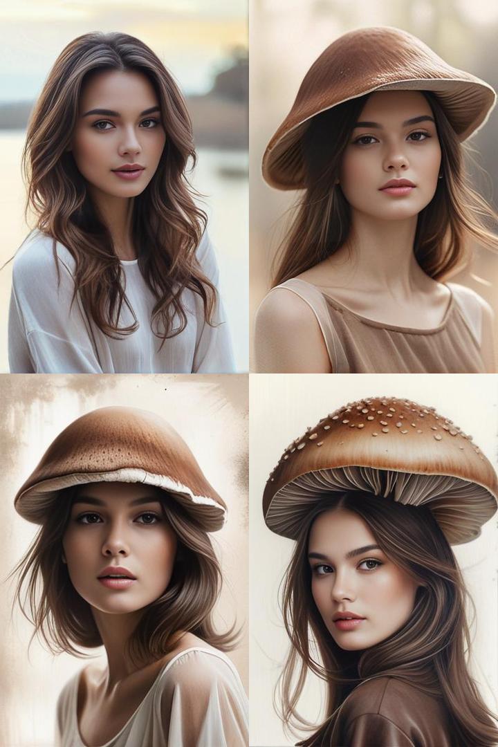 Elegant Mushroom Brown Layers