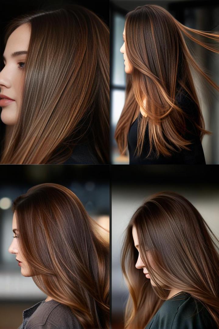 Stunning Seamless Long Brown Hair Transition