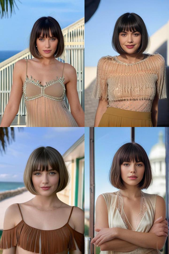 Bob Bangs Embrace Barely There Fringe