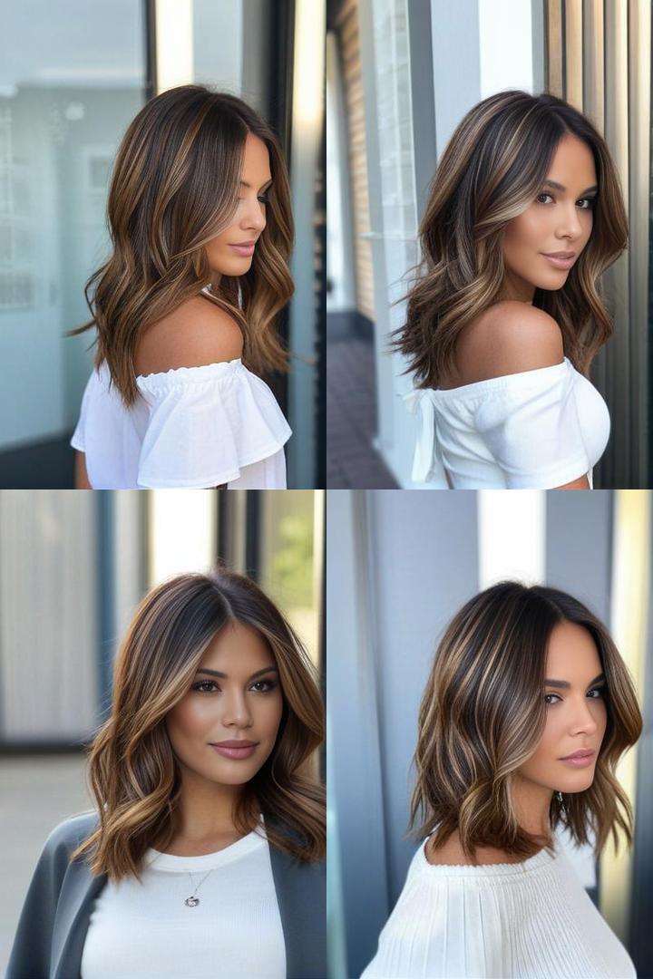 Stunning Caramel Brown Highlights For A Head Turning Look