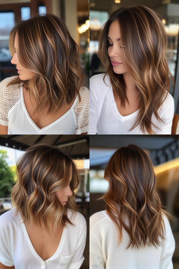 Summer Radiance With Caramel Highlights