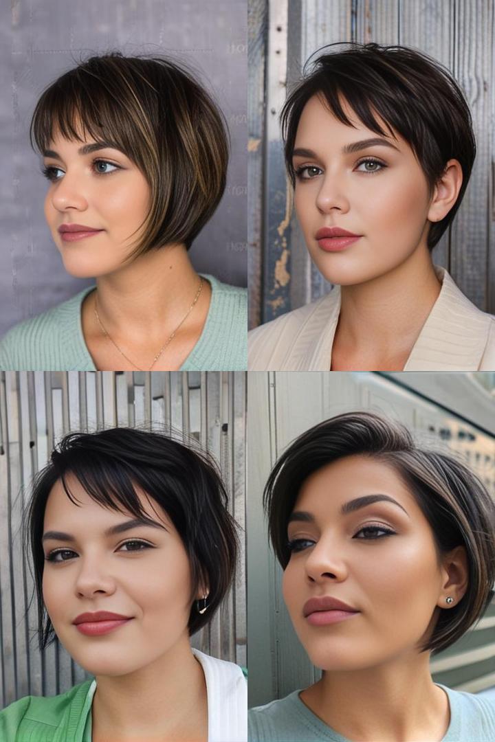 Flattering Pixie Bob For Round Faces