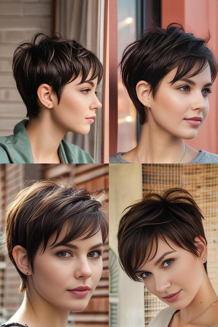 Sweet And Tousled Pixie Cut