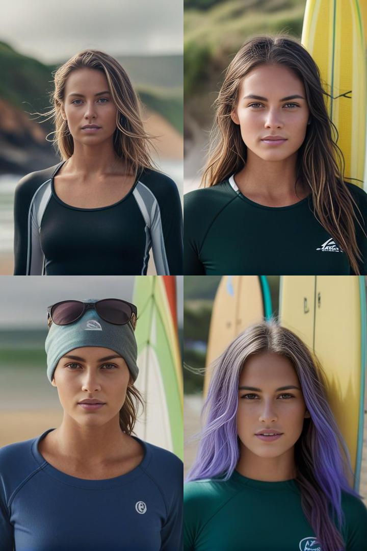 Casual Surfer Look For Square Faces