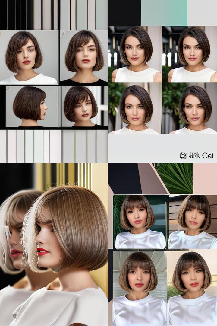 Chic Neck Length Bob Cut For Square Faces