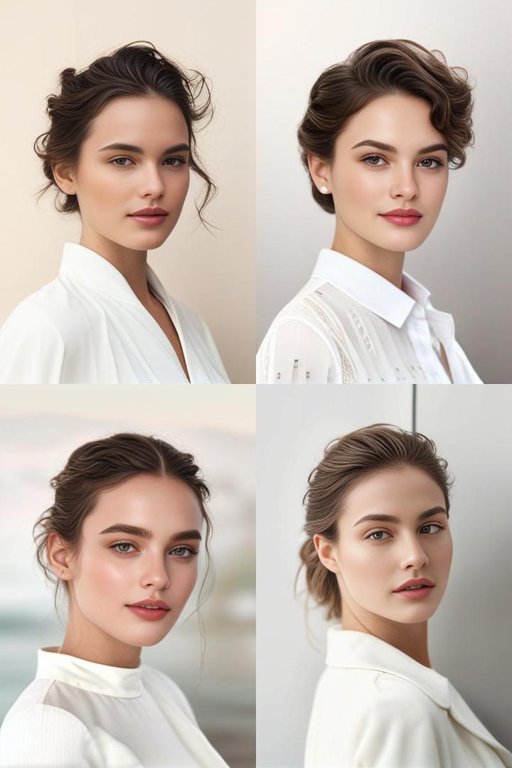 Effortlessly Chic Waves For Square Faces