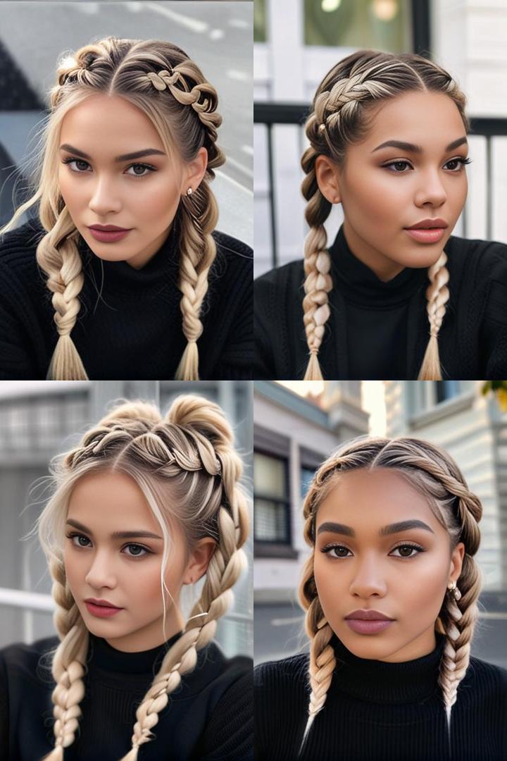 Beautiful Braids For Heart Shaped Faces