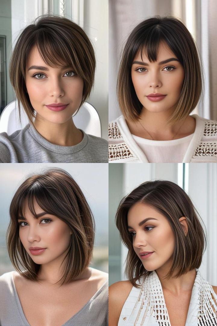 Flattering Medium Haircuts For Heart Shaped Faces