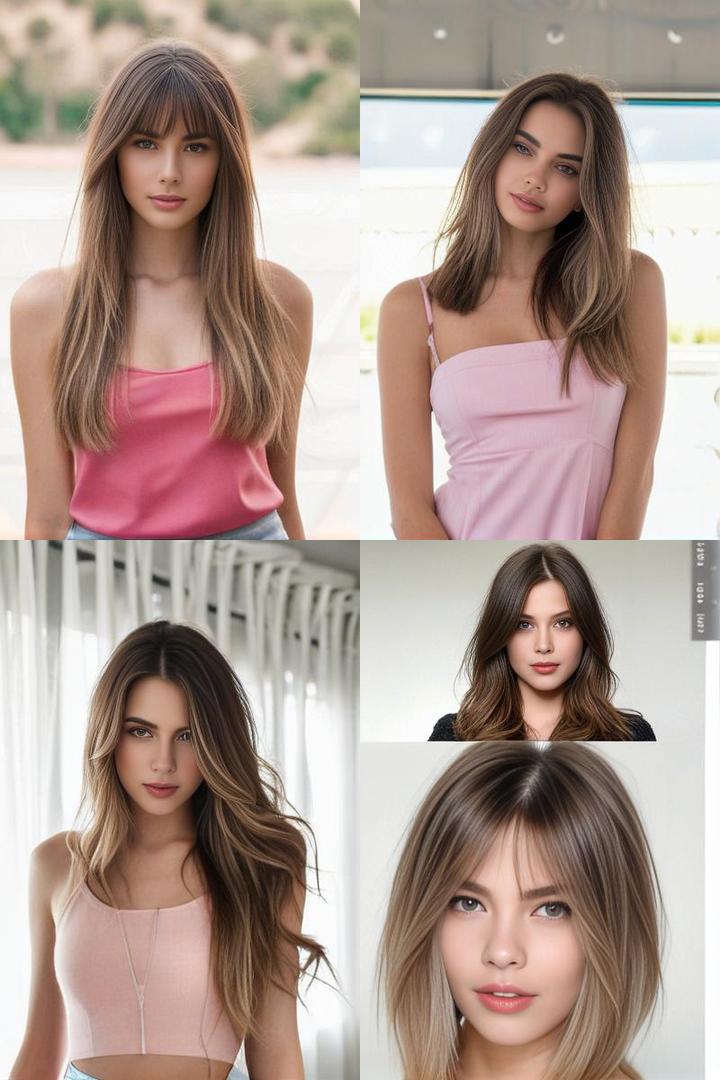 Long Haircuts For Heart Shaped Faces