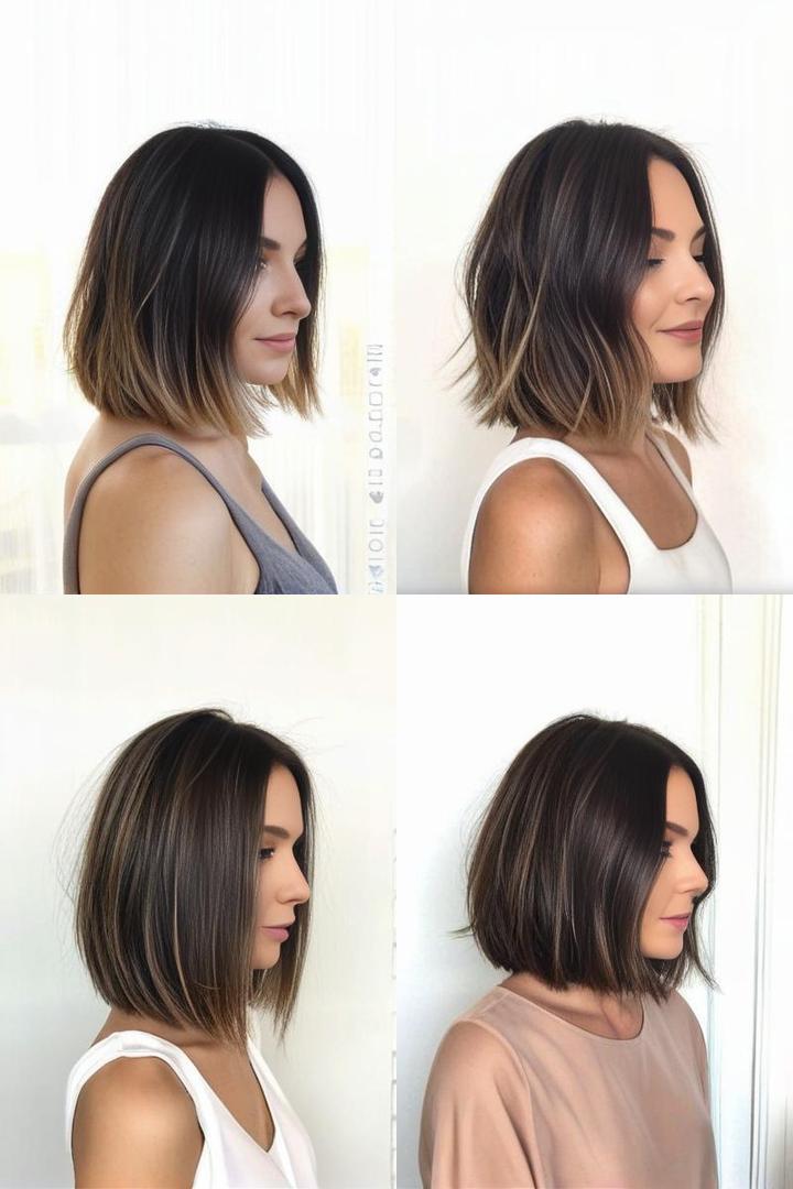 Chic Medium Bob For Thin Hair