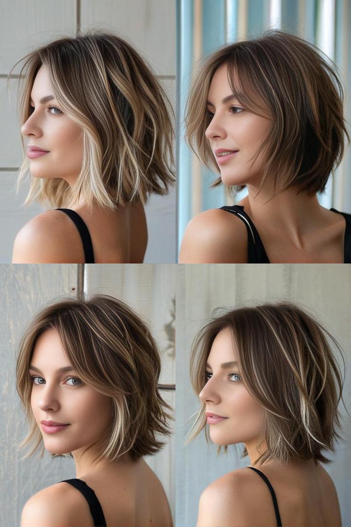 Effortless Shaggy Cut For Thin Hair