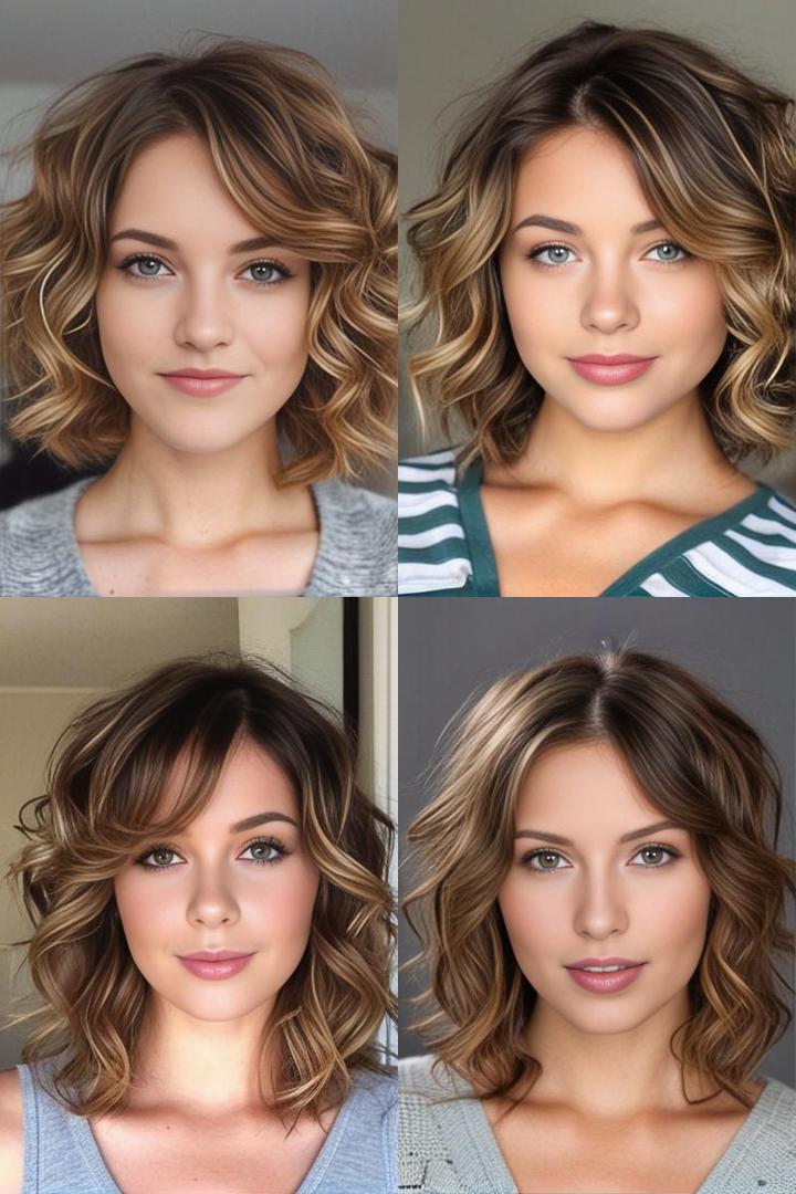 Layered Curls For Medium Thin Hair