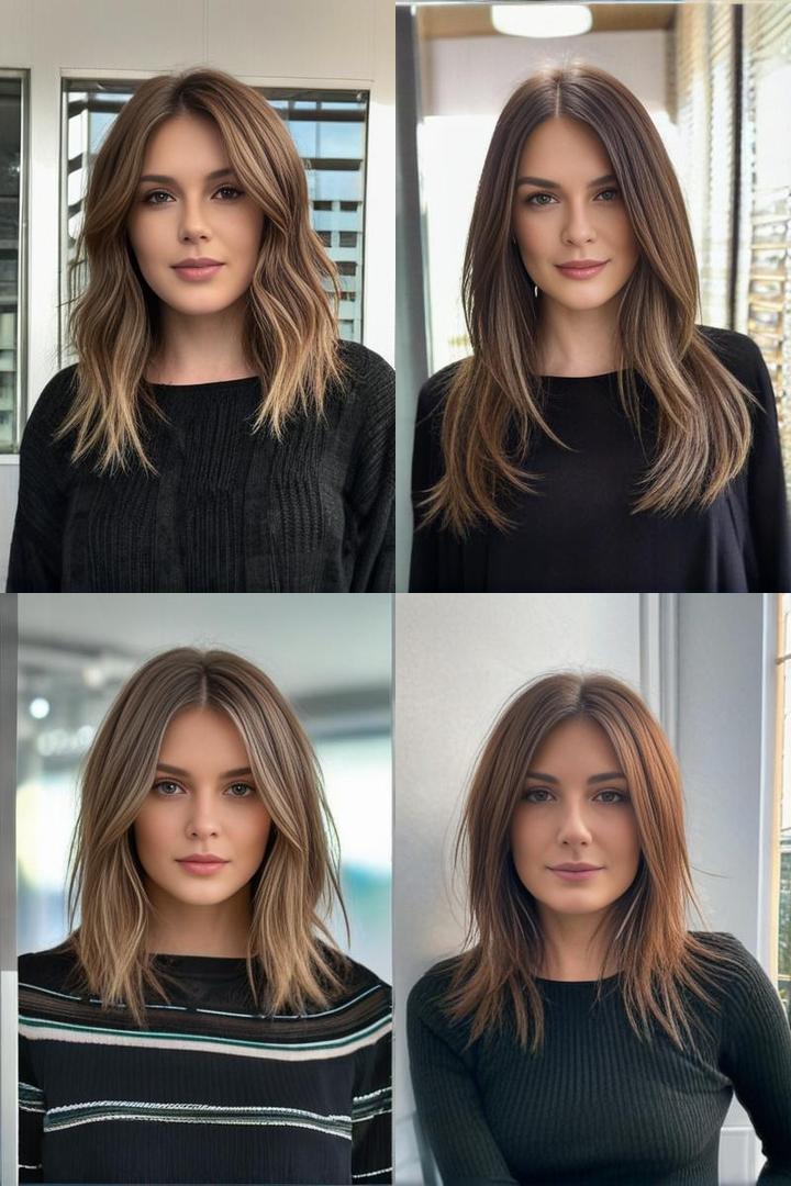 Razored Layers For Medium Thin Hair