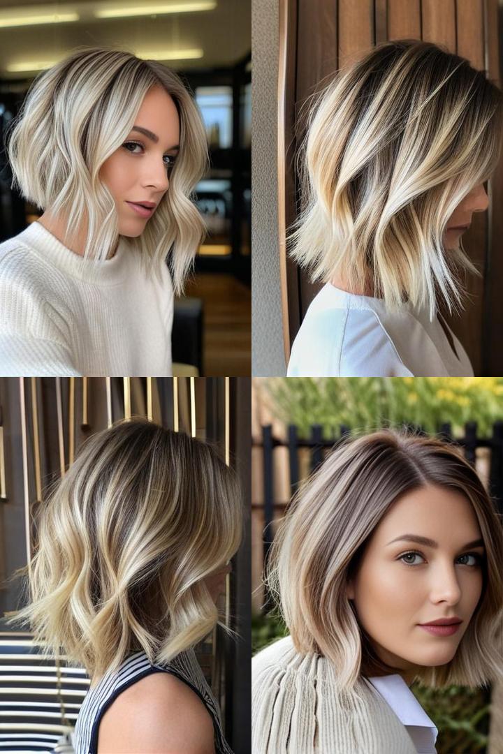 Sleek Waves For Long Bob