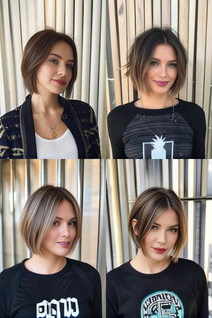 Stylish Mid Length Thin Hair