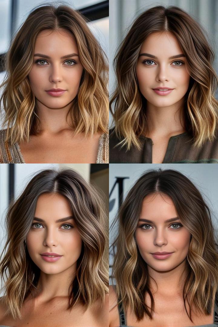 Tousled Waves For Medium Thin Hair