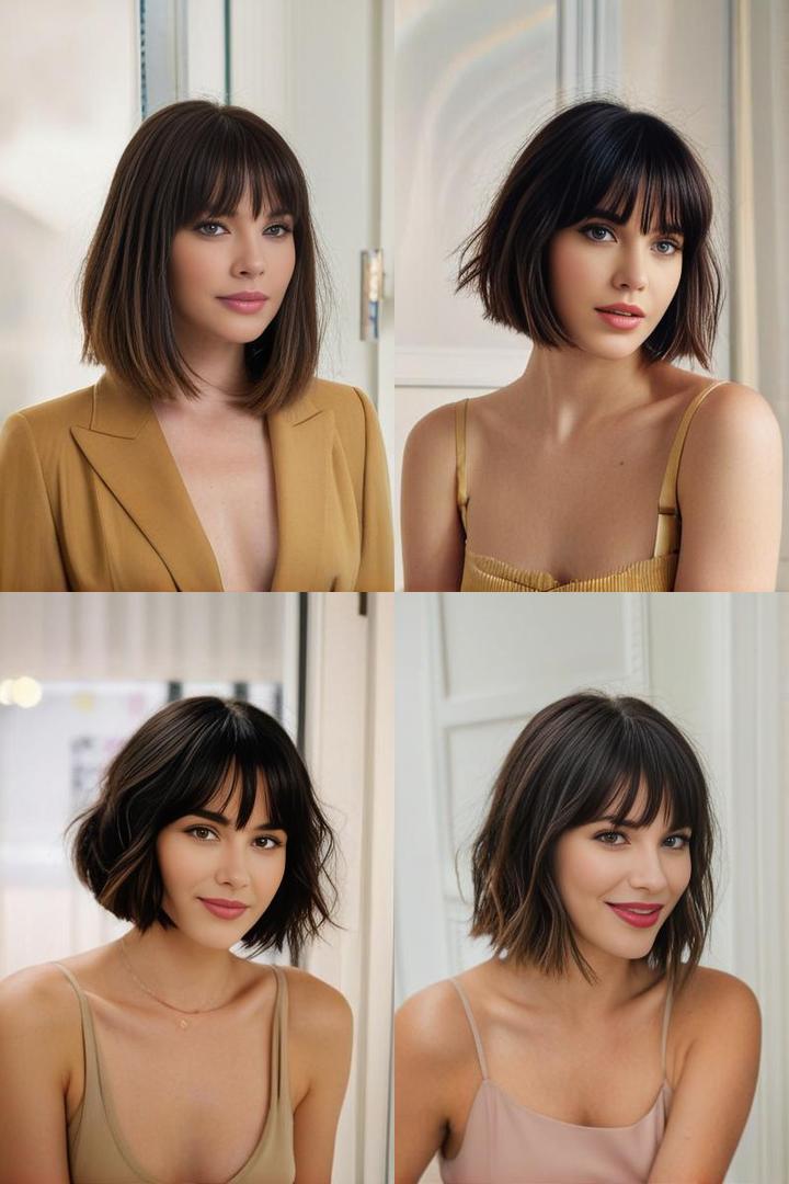 Best Oval Face Bangs Styles for Flattering Looks