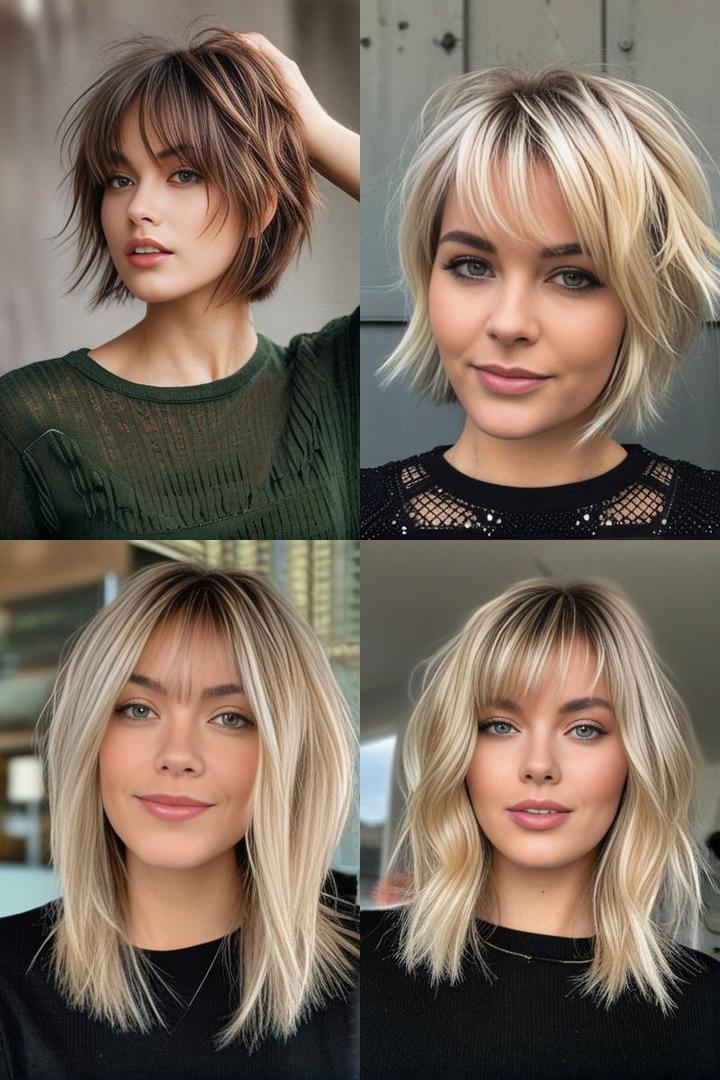 Radiant Short Shag Haircut