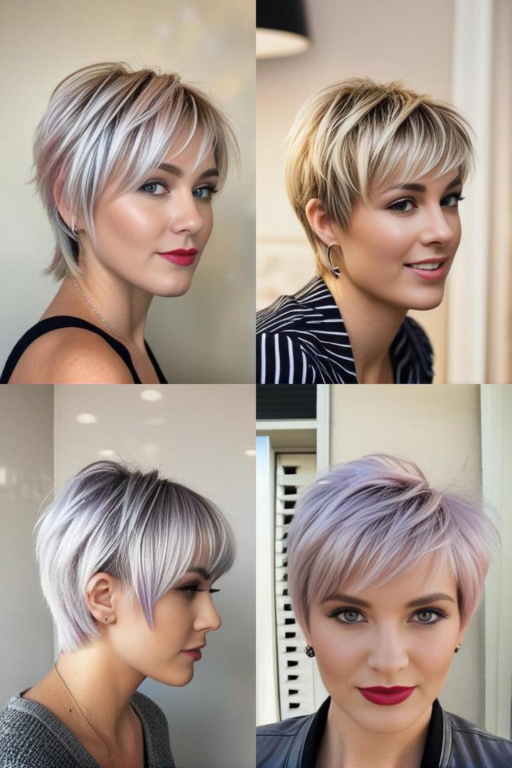 Short Shag Haircut for a Bold Look