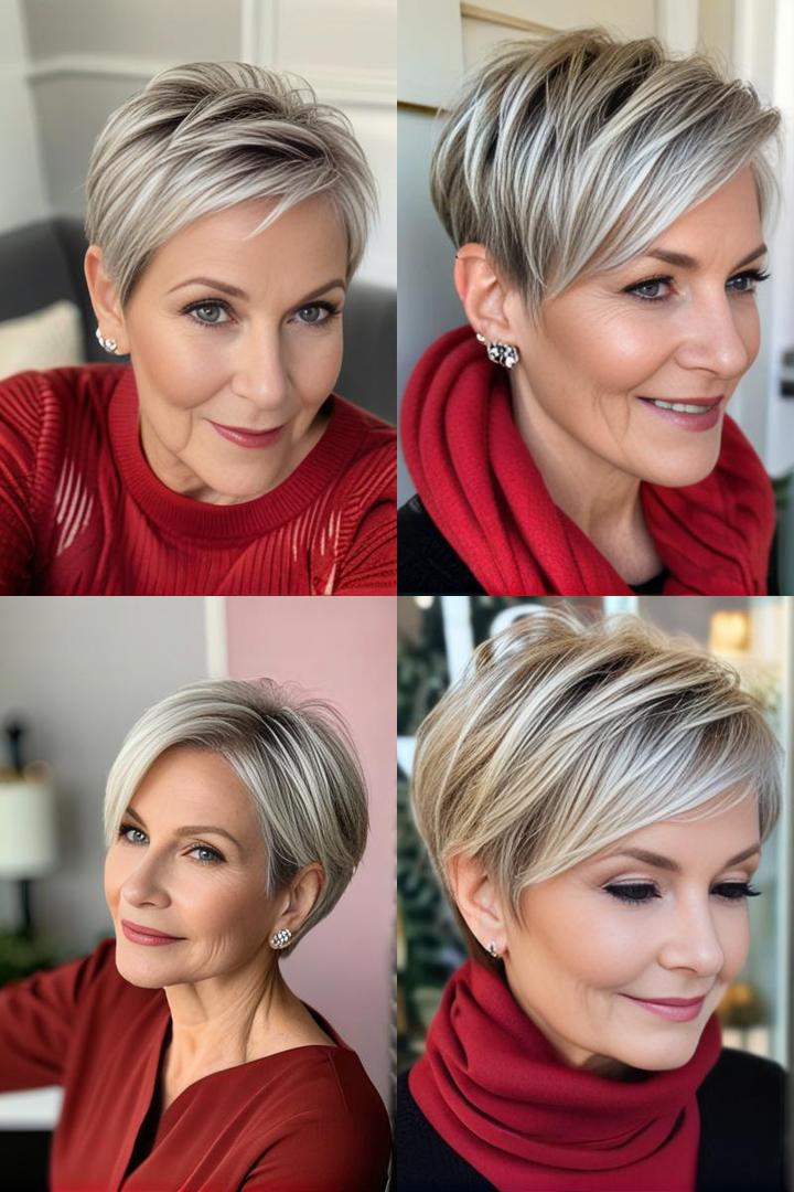 Stylish Pixie Bob Hairstyles for Older Women