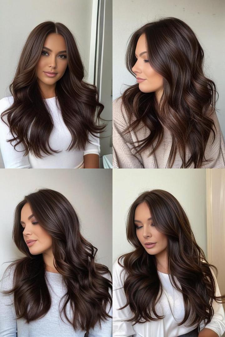 Luxurious Chocolate Brown Hair Color Ideas