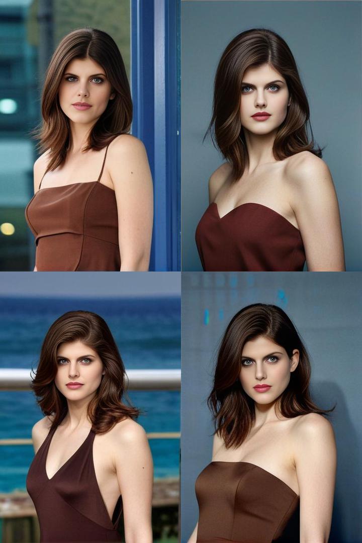 Stunning Chocolate Brown Hair Color Ideas Inspired by Alexandra Daddario